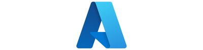 Het logo van Microsoft Azure.