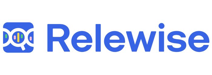 Het logo van personalisatie platform Relewise.