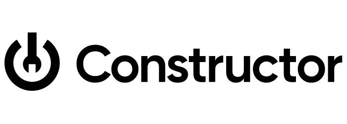 Het logo van e-commerce search and product discovery service Constructor.