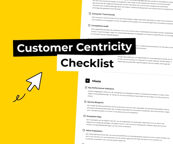 Customer Centricity checklist