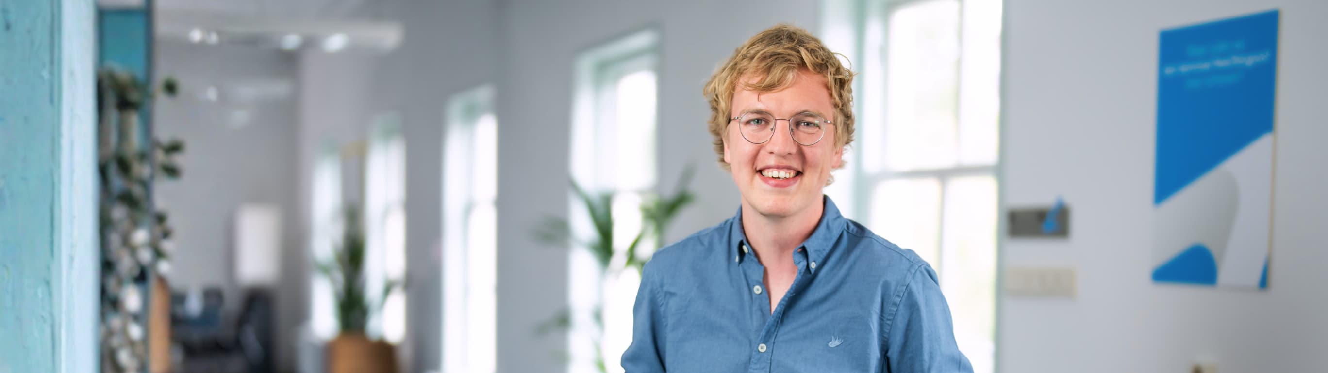 André van Delft, Frontender bij Aviva Solutions.