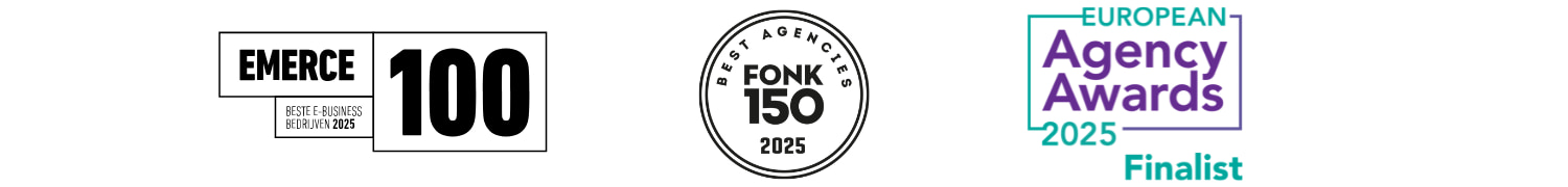 Aviva Solutions staat in Emerce100, Fonk150, en de European Agency Awards.