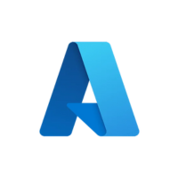 Het logo van Microsoft Azure.