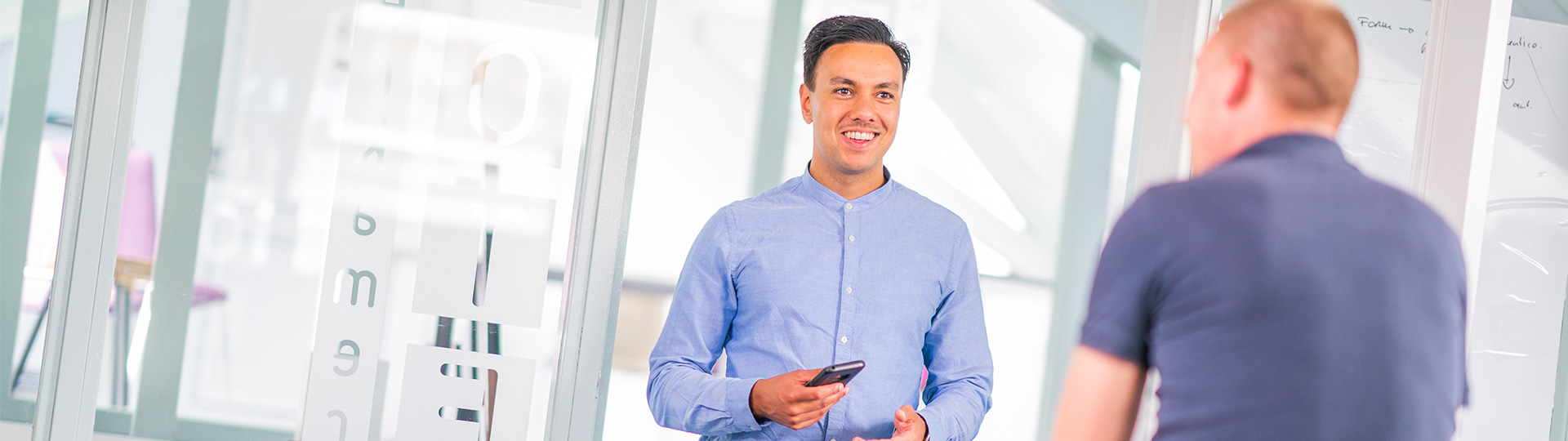 Jim de Jager is business development manager bij Aviva Solutions