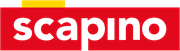 Het logo van het bedrijf Scapino.